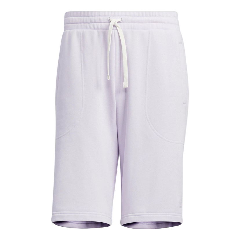Къси панталони adidas Originals Solid Color Casual Straight Shorts Лилаво | HS6824