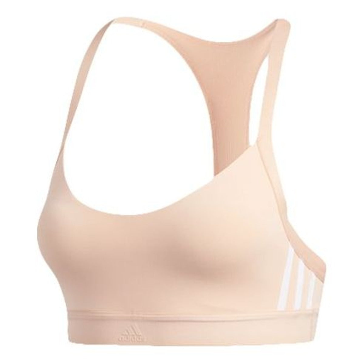 Сутиен adidas Originals 3-Stripe Pink Sports Bra Розово | EB3666, 0
