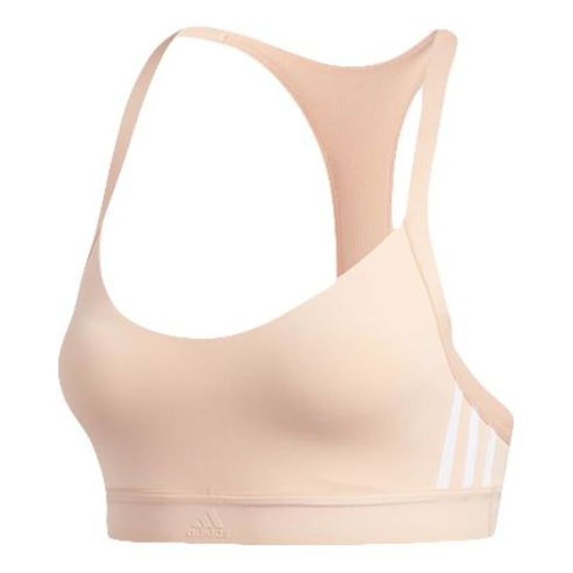 Сутиен adidas Originals 3-Stripe Pink Sports Bra Розово | EB3666