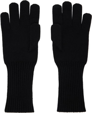 Ръкавици Marine Serre Knit Long Gloves Черно | USA018A, 1