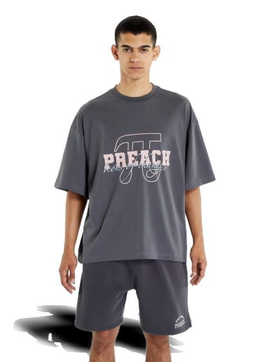 Тениска PREACH Varsity T-shirt Сиво | 206301 7353