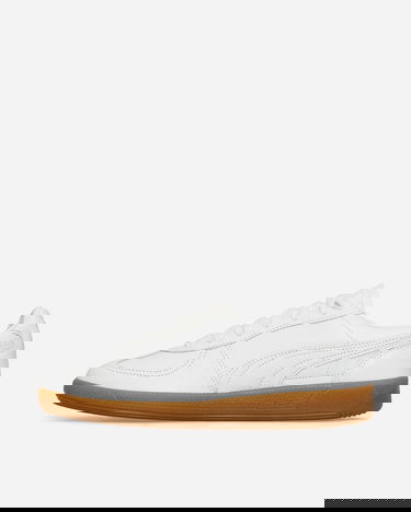 Кецове и обувки Puma Palermo Premium Sneakers White / Frosted Ivory Бяло | 397246-01, 3