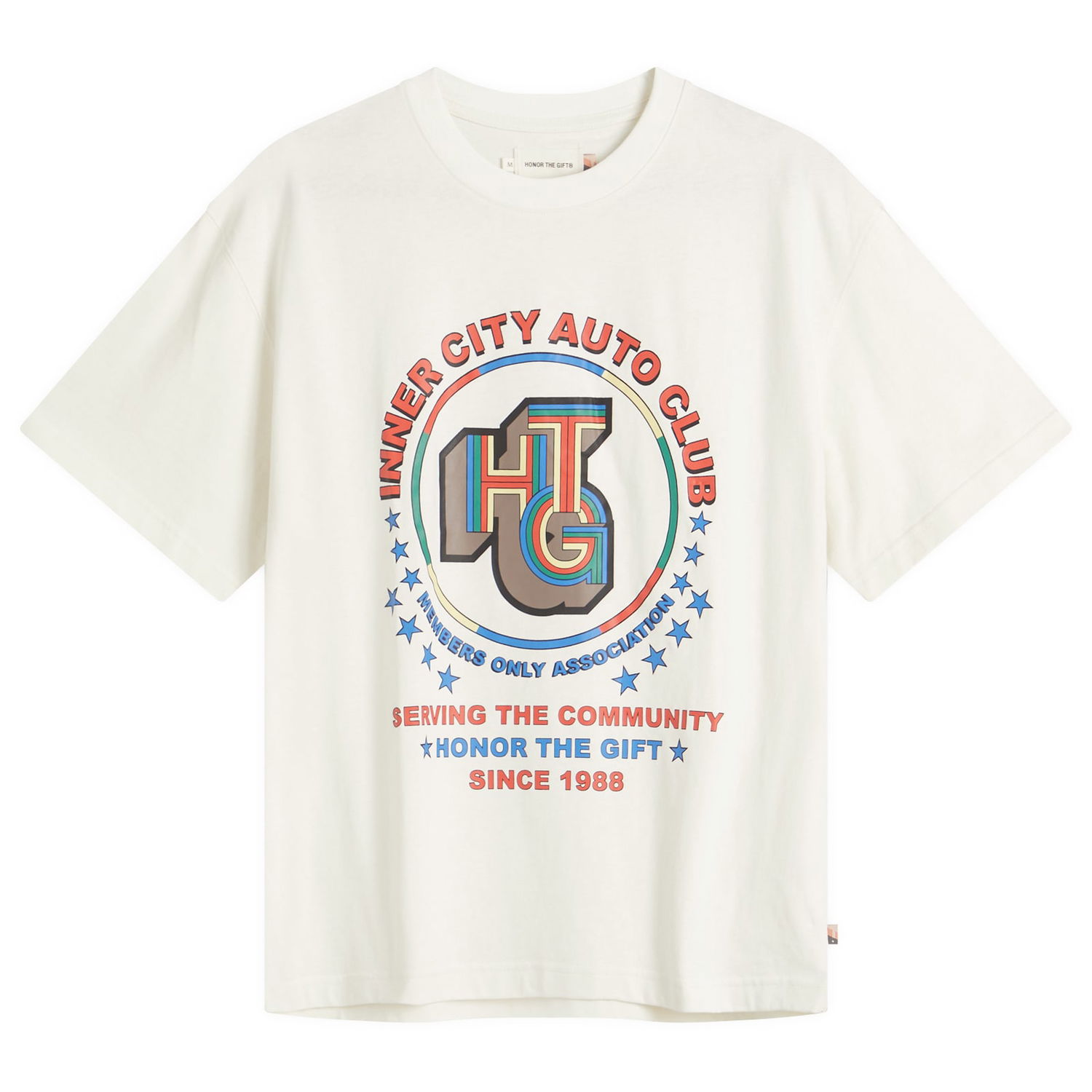 Тениска Honor The Gift Auto Association Graphic T-Shirt Бяло | HTG250147-BON, 0