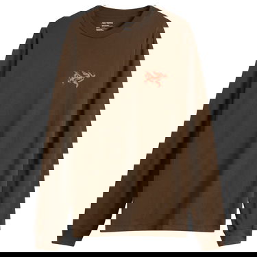 Тениска Arcteryx Kragg SL Bird Tile LS T-Shirt Кафяво | X000009537-022412, 0