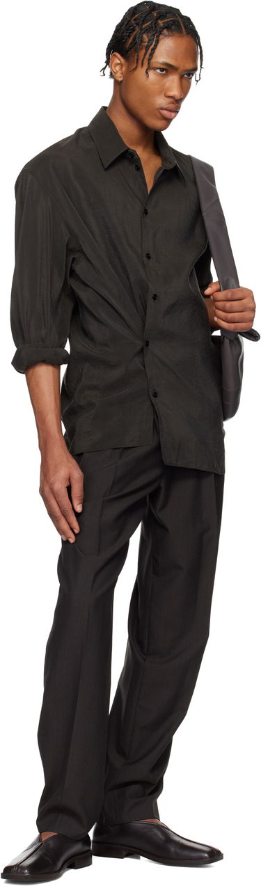 Панталони LEMAIRE Lemaire Pleated Trousers Черно | PA1169 LF414, 3