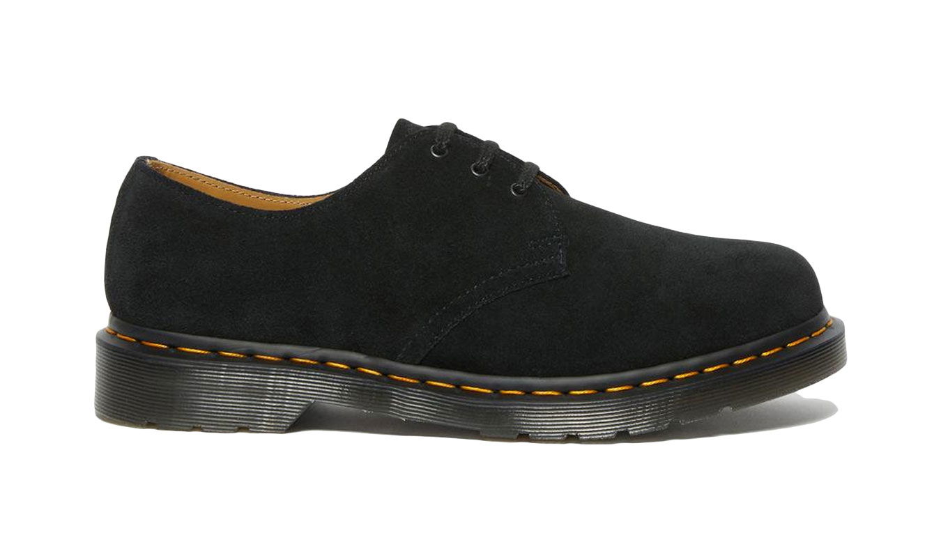 Кецове и обувки Dr. Martens 1461 Suede Черно | DM27458001, 0