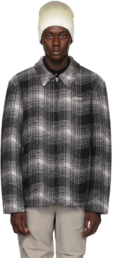 Яке Dime Wave Plaid Jacket Сиво | DIMEHO233CHA, 0