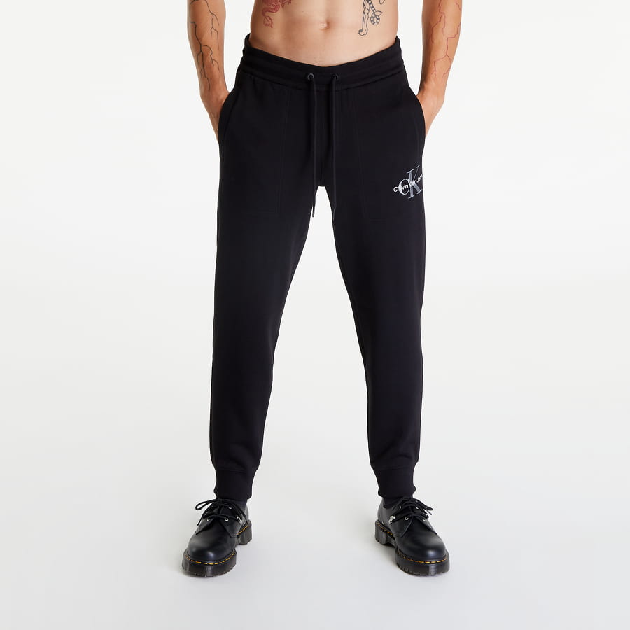 Спортни панталони CALVIN KLEIN Monologo Pants Черно | J30J320899 BEH, 0