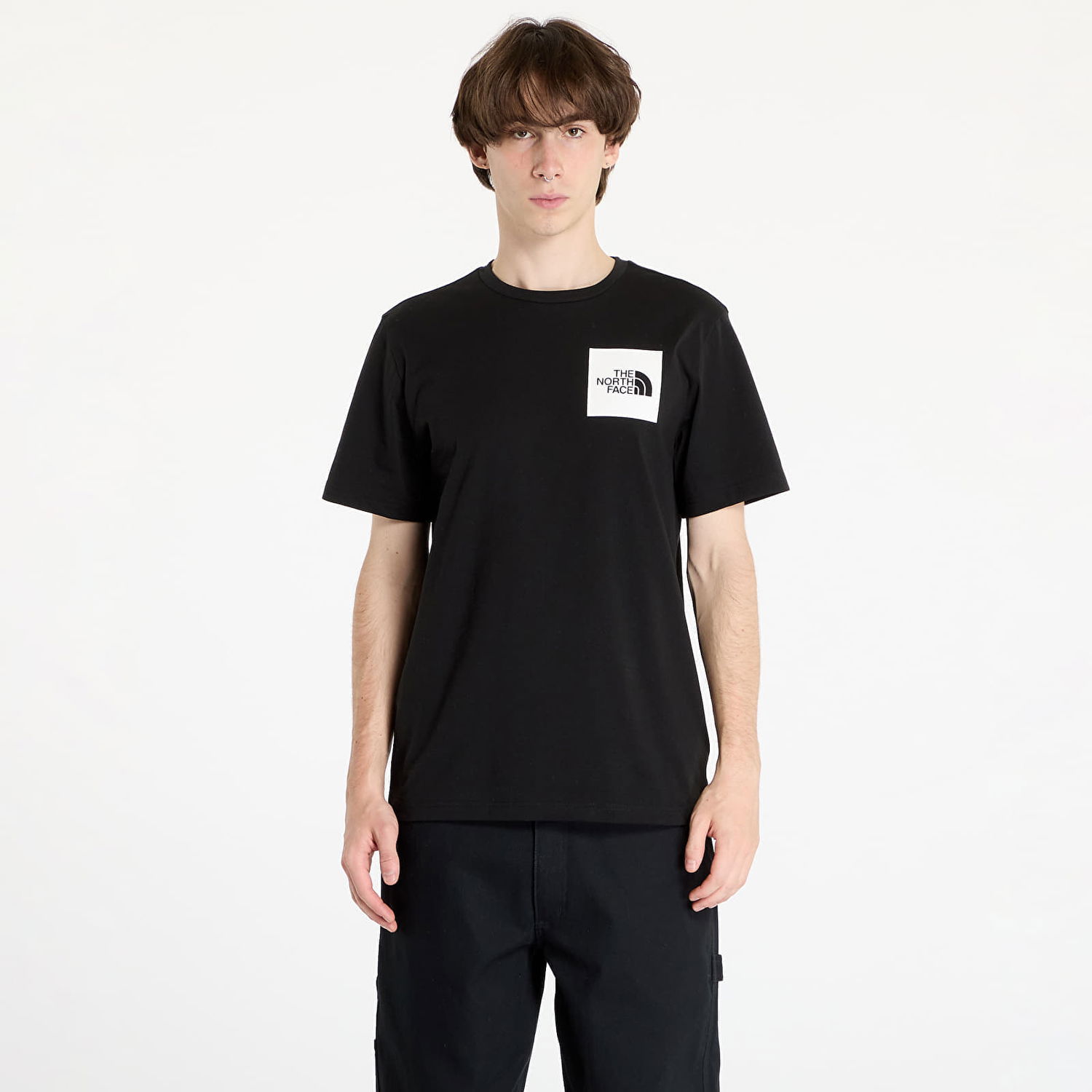 Тениска The North Face T-shirt Ss Fine Tee TNF Black XL Черно | NF0A8A6MJK31, 0