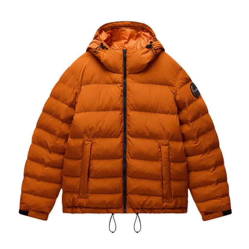 Пухо яке Napapijri Hooded Puffer Jacket A-TEREZ Оранжево
 | NP0A88TGA681