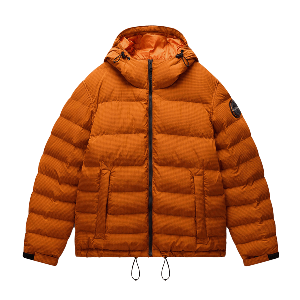 Пухо яке Napapijri Hooded Puffer Jacket A-TEREZ Оранжево
 | NP0A88TGA681, 0