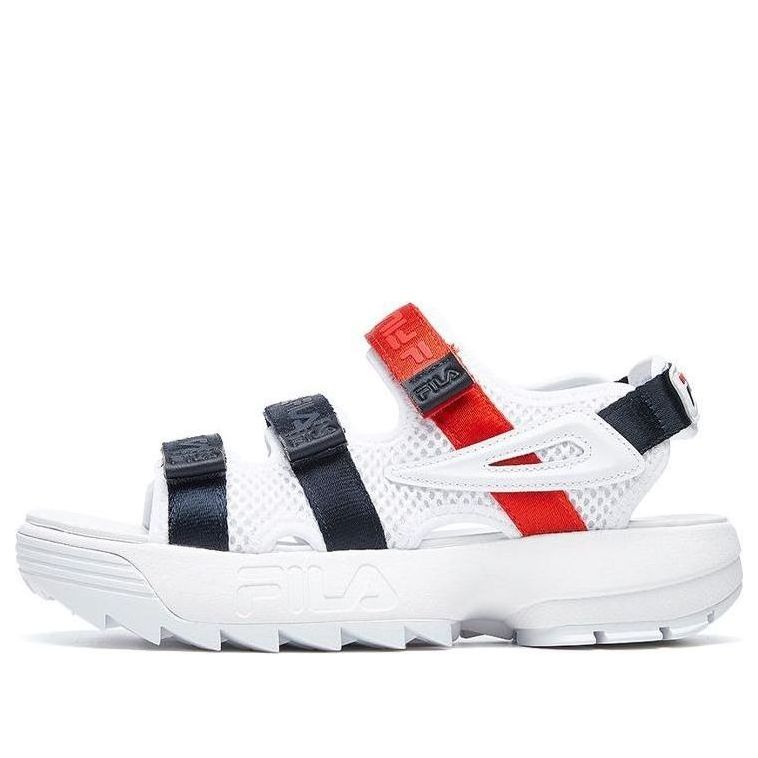 Кецове и обувки FILA Disruptor II Sandals Бяло | F12W024506FWN