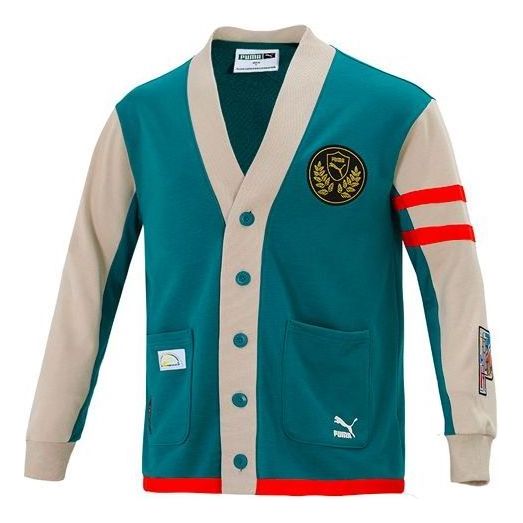 Пуловер Puma Mix Badge Long Cardigan Синьо | 537004-90, 0