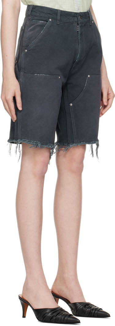 Къси панталони Maison Margiela Maison Margiela Studded Denim Shorts Сиво | S50MU0087 M35255, 1