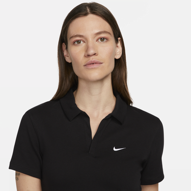 Поло тениска Nike Sportswear Essential Polo Shirt Черно | DV7884-010, 4
