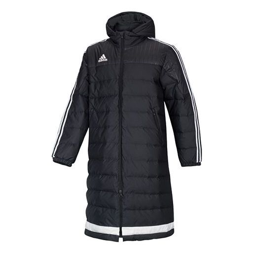 Палта adidas Originals Tiro 15 Long Hooded Down Jacket Черно | AA6885