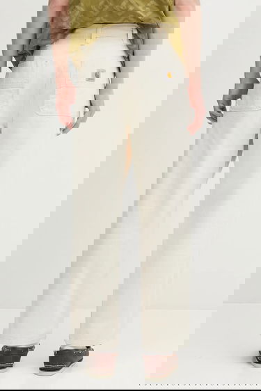 Панталони Carhartt WIP Albert Pant Pleated Chinos Бежово | I034804.502, 2