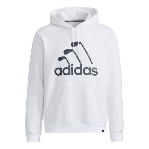 Суитчър adidas Originals Iron Logo Golf Hoody Бяло | HA1328
