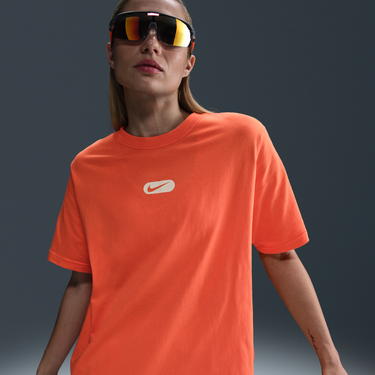 Тениска Nike Nike Sportswear Club Short-Sleeve T-Shirt Оранжево
 | HQ1698-842, 4