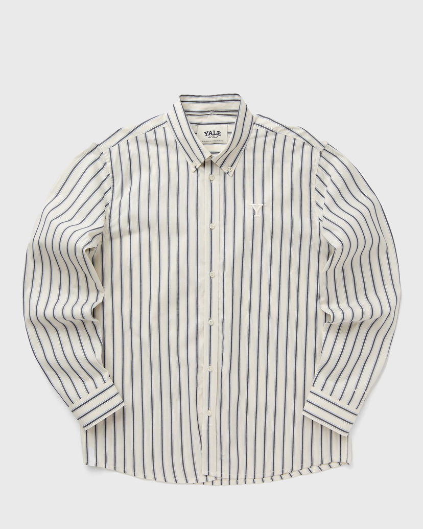 Риза Les Deux Yale Stripe Poplin Shirt Longsleeves Бежово | COL410140-218460