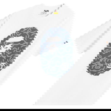 Тениска BAPE Japanese Cloud Camo Big Ape Head T-Shirt Бяло | 001TEL801045M-WHT, 1