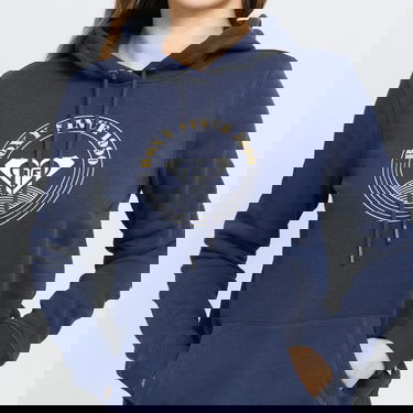Суитчър Roxy Day Breaks Brushed Hoodie Тъмно синьо | ERJFT04474-BSP0, 2