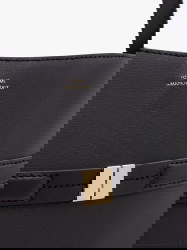 Дамска чанта TOTEME Belted Toteme Leather Shoulder Bag Черно | 244WAL0048LE0025001, 4