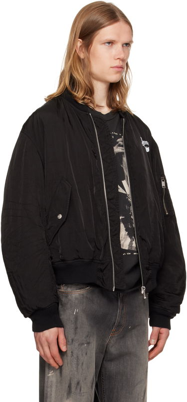 Яке бомбър Enfants Riches Déprimés Enfants Riches Déprimés 'Enfants Video' Bomber Jacket Черно | 030-535, 1