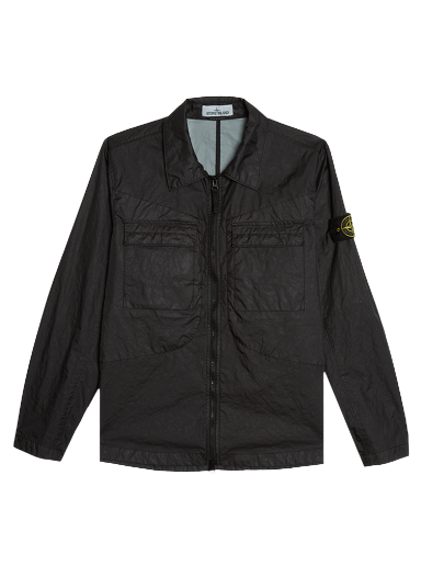 Риза Stone Island Membrana 3L TC Overshirt Черно | 761510323 V0029