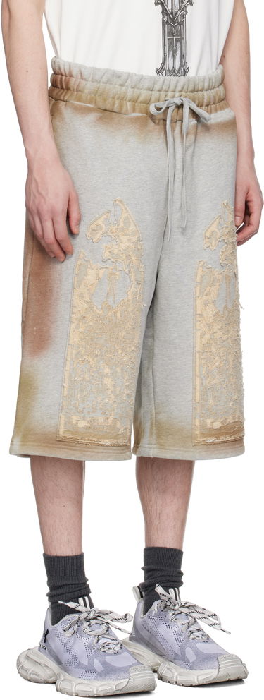 Къси панталони Who Decides War Who Decides War Signature Mechanic Shorts Сиво | 1121070021SS25, 1