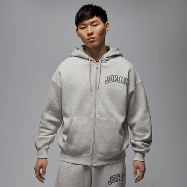 Суитчър Jordan Jordan Brooklyn Fleece Full-Zip Hoodie Сиво | IB7908-050, 0