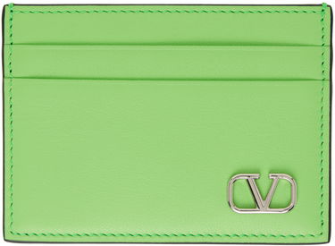 Портфейл Valentino Garavani VLogo Signature Card Holder Зелено | 4Y2P0T83LMV, 0