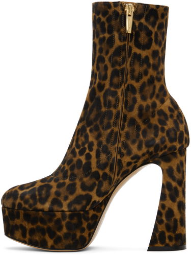 Облекло Gianvito Rossi Gianvito Rossi Holly Platform Ankle Boots Кафяво | G73174.70RIC.CMD, 2