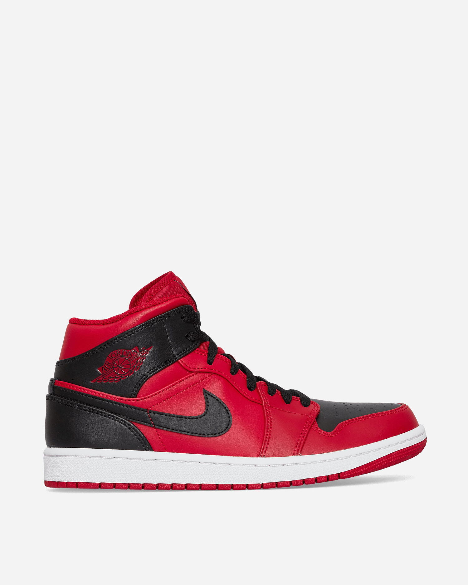 Кецове и обувки Jordan Air Jordan 1 Mid "Reverse Bred" (2021) Червено | 554724-660, 0