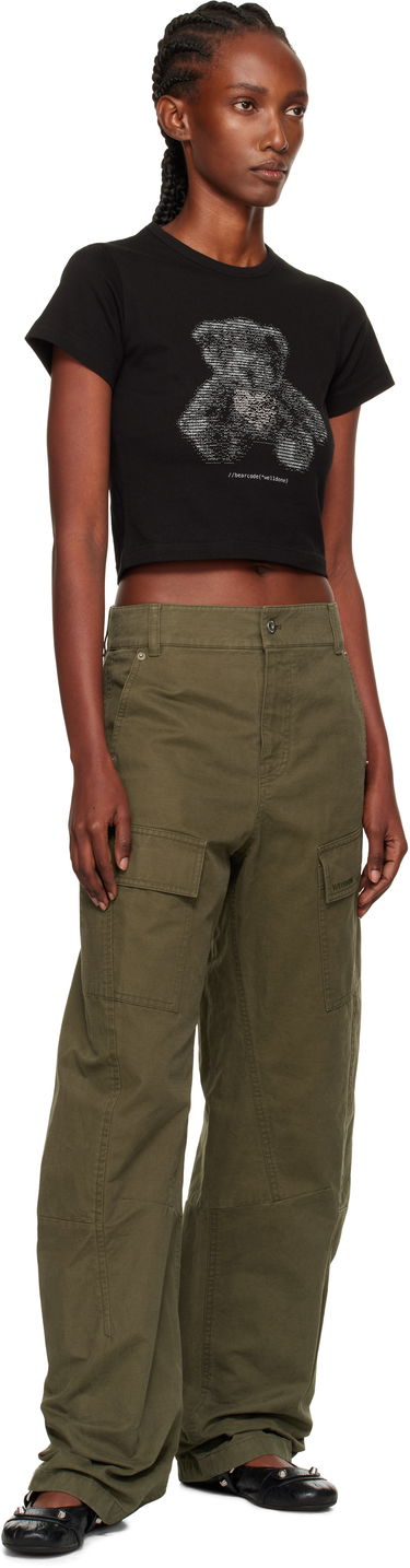 Карго панталони We11done We11done Curved Cargo Trousers Зелено | WD-PT2-25-216-W-KK, 3