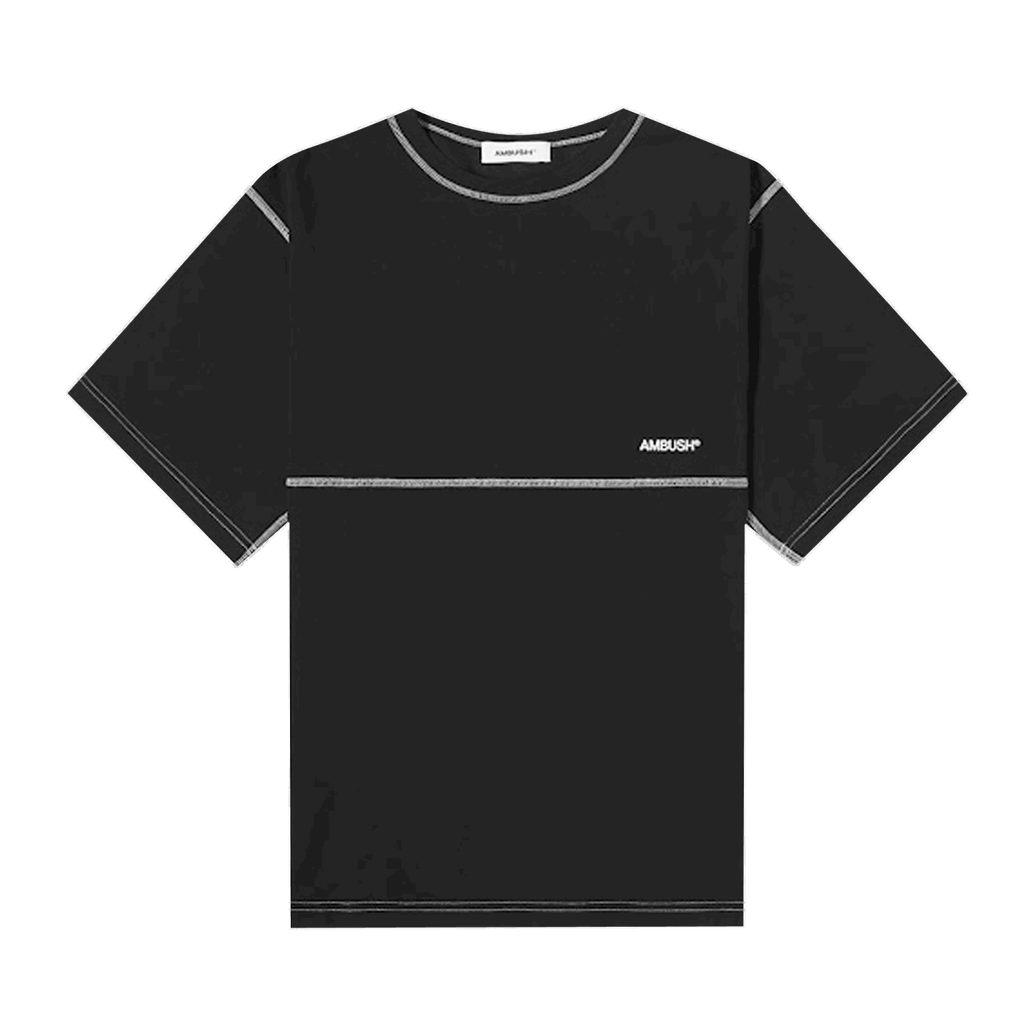 Тениска Ambush Overstitch T-Shirt Черно | BMAA009F21JER0011003 BLAC, 0