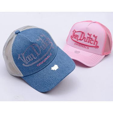 Шапка с козирка Von Dutch Von Dutch Trucker Fargo Denim Cap Синьо | VD-7030842, 4