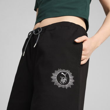 Къси панталони Puma HARRY POTTER 14" Wide Leg Shorts Черно | 630098_01, 4