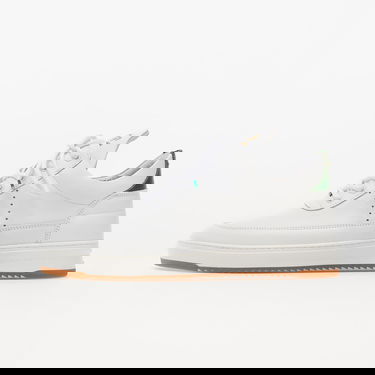 Кецове и обувки Filling Pieces Low Top "Bianco Green" Бяло | 101277919260, 0