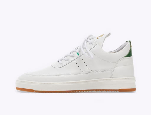 Low Top "Bianco Green"