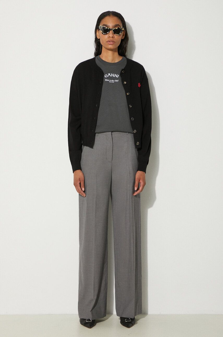 Пуловер KENZO Cardigan Черно | FE62CA4763LB.99J, 1