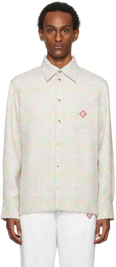 Яке Casablanca Jacquard Jacket Бежово | MPS24-JK-200-01, 0