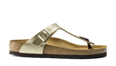 Кецове и обувки Birkenstock Gizeh BS Gold Narrow Fit W Металик | 1016109, 0