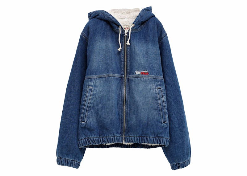 Суитчър Stüssy Sherpa Work Jacket Синьо | 115725-M03, 0
