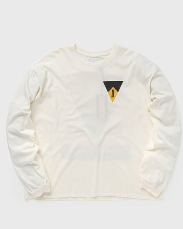 Тениска Rhude BLOOD AND MUD LS TEE Бяло | RHFW23TT040126110611, 0
