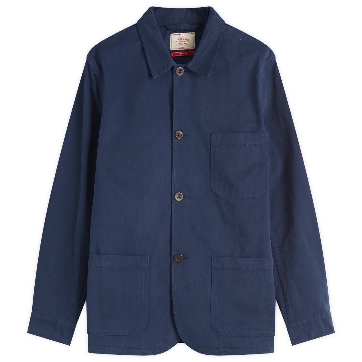 Яке Portuguese Flannel Labura Chore Jacket, Size Large Тъмно синьо | SS25-046-NVY, 0