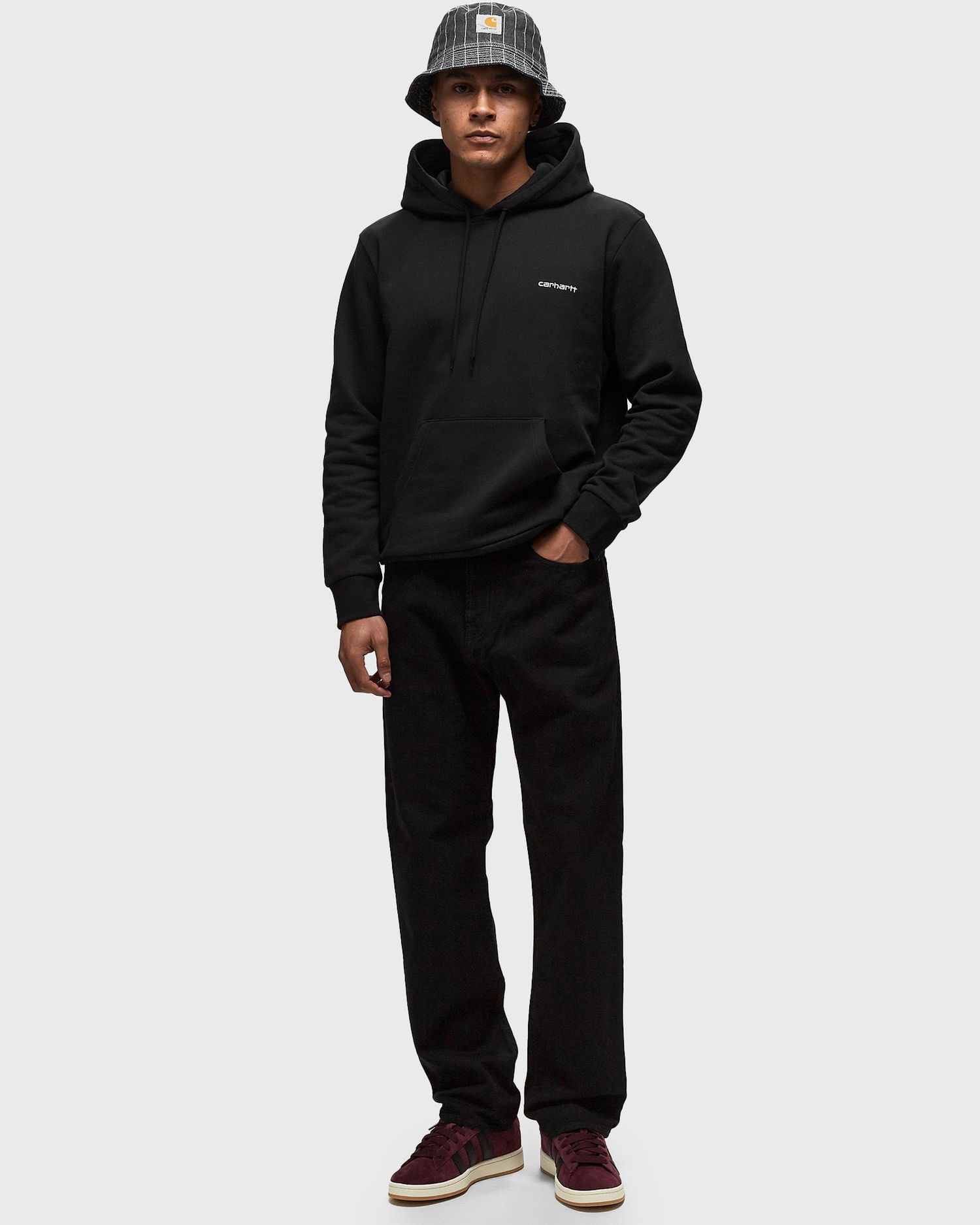 Панталони и дънки Carhartt WIP Pontiac Pant Blue Stone Wash Сиво | I029210_01_06, 0
