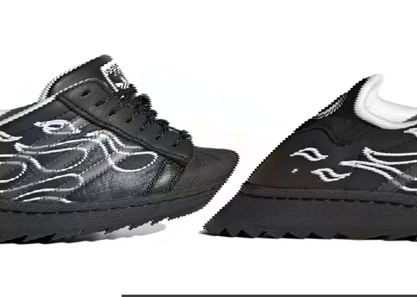 Кецове и обувки adidas Originals x No Sleep Rave Club Superstar "Ripple Core Black" Черно | ID2176, 0
