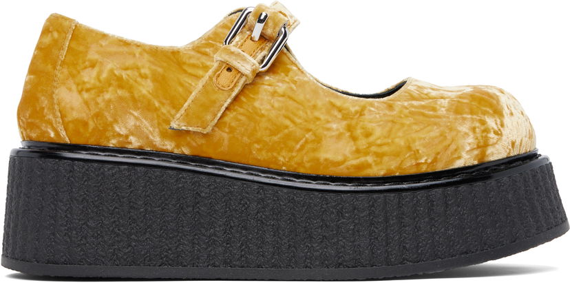 Аксесоари Moschino Moschino Olivia Platform Loafers Жълто | MA10806I0MML040A