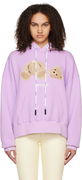 Bear Appliqué Relaxed-Fit Hoodie